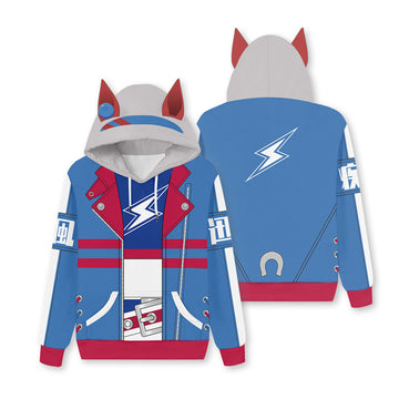 Anime Pretty Derby Uma Musume Tamamo Cross Sudadera Cosplay Navidad Fiesta 3D Impreso Casual